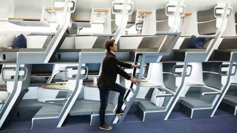 Tak Puas dengan Layanan Singapore Airlines, Desain Interior Pesawat Bebas Covid-19 Ini Pun Lahir