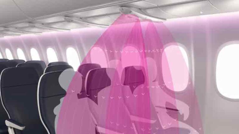 Kabar Baik! Inilah Invisibel AirShield, Inovasi Terbaru Cegah Corona di Kabin Pesawat