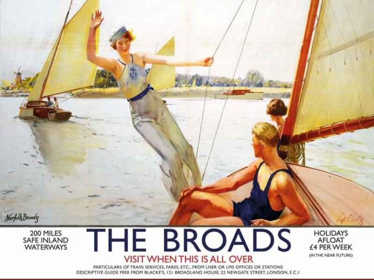 Dorong Wisata Pasca Covid-19 , Museum Kereta di York Rilis Poster Bergaya Vintage