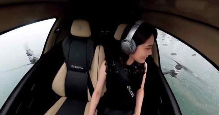 Taksi Udara EHang 216 Tiba di Jakarta, Taksi Udara Seaplane Hong Kong Nyusul?