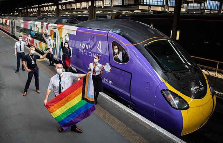 West Coast Avanti, Kereta Spesial di Inggris dengan Awak LGBT