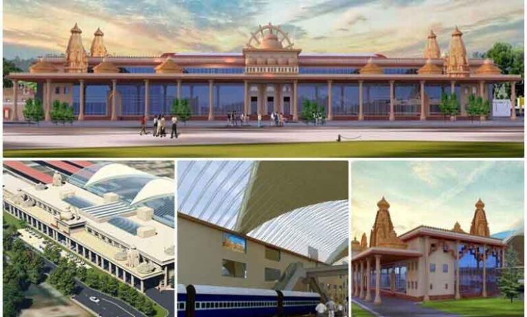 Menjadi Pusat Ziarah, Stasiun Ayodhya Dibangun dengan Standar Kelas Dunia