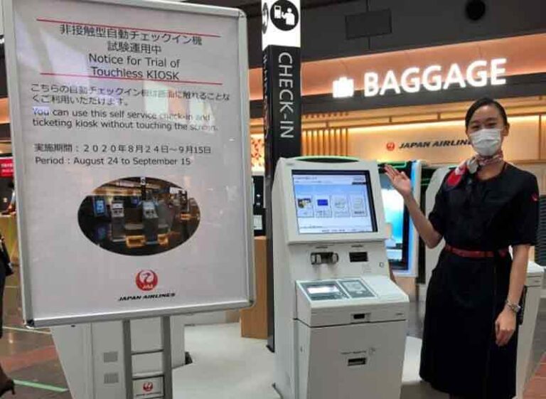 Cegah Penularan Corona, Japan Airlines Luncurkan Touchless Check-in di Bandara Haneda