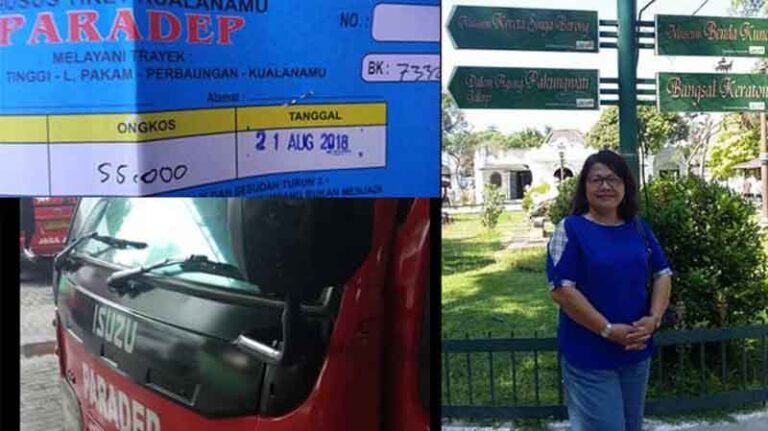 Demi Kejar Pesawat, Ibu Ini Nekat Kemudikan Minibus Paradep dari Siantar ke Bandara Kualanamu
