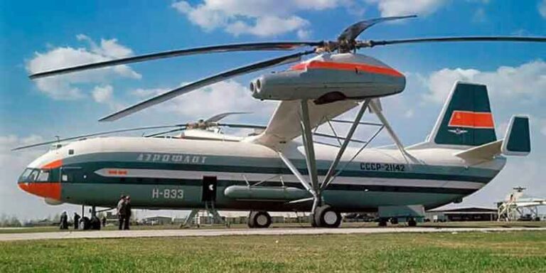 Percaya atau Tidak, Rusia Pernah Membuat Helikopter Berkapasitas 196 Penumpang