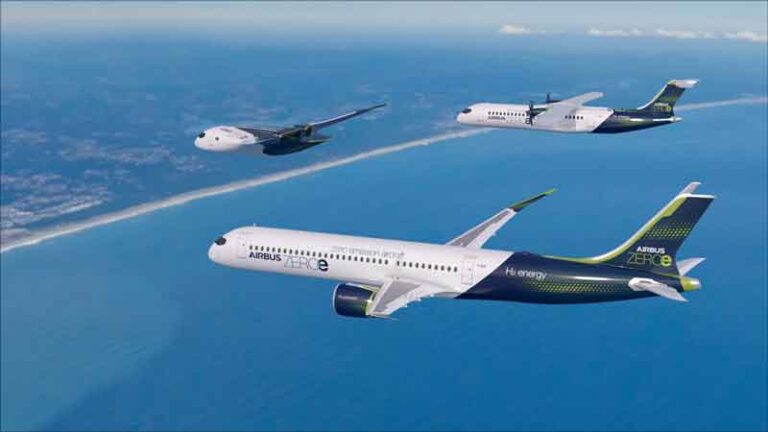 Produksi Hidrogen Hijau untuk Bahan Bakar Pesawat, Airbus-Philips 66 Gandeng Plug Power