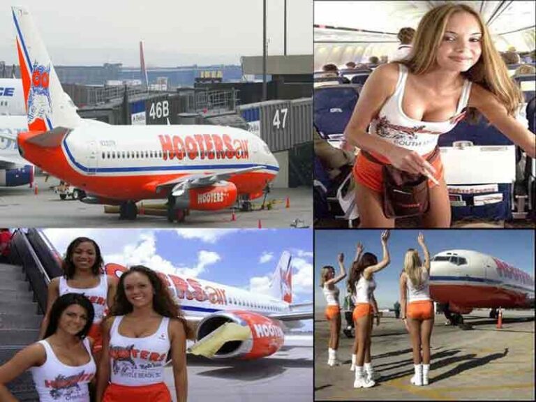 Bukan Pramugari, “Hooters Girls” adalah Pelayan Restoran yang Diperbantukan di Kabin