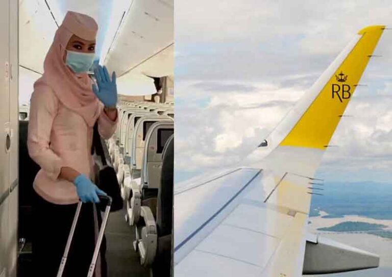 Traveller Serbu Penerbangan Tiga Jam ‘Tanpa Tujuan’ Royal Brunei Airlines