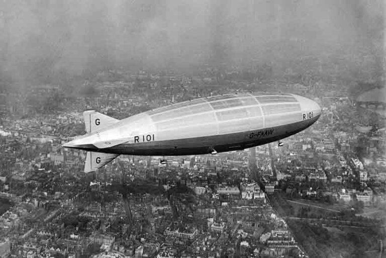 Hari Ini, 91 Tahun Lalu, Kapal Udara R101 Buatan Inggris Pesaing Zeppelin Terbang Perdana