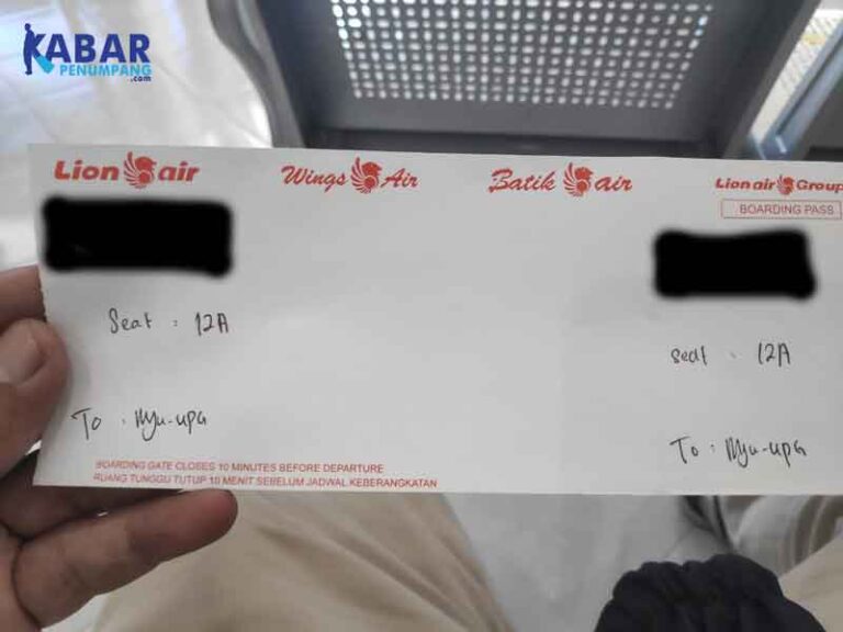 Boarding Pass Pesawat Ditulis Tangan, Dalam Kondisi Tertentu Wajar Meski Ada Risiko