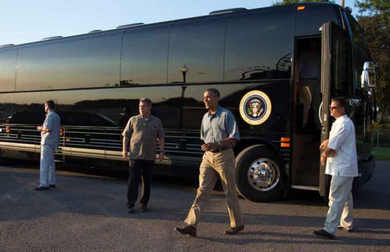 Ground Force One, Inilah Bus Lapis Baja Kepresidenan Amerika Serikat