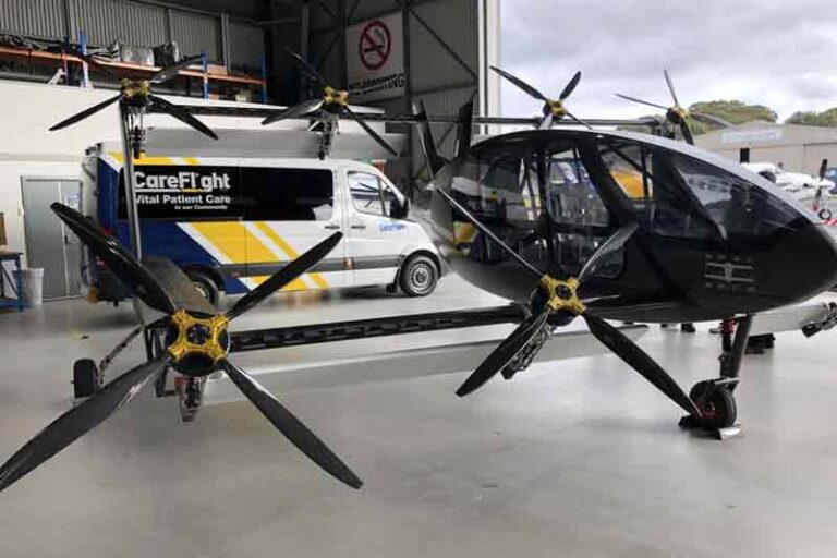 Australia Ciptakan Ambulans Udara eVTOL Paling Efisien di Dunia Bertenaga Hidrogen
