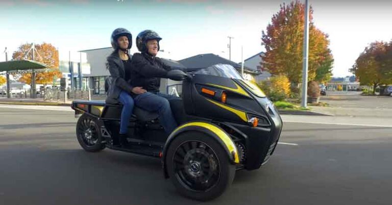 Roadster, Prototipe Archimoto dengan Tiga Roda dan Tanpa Penutup Atas