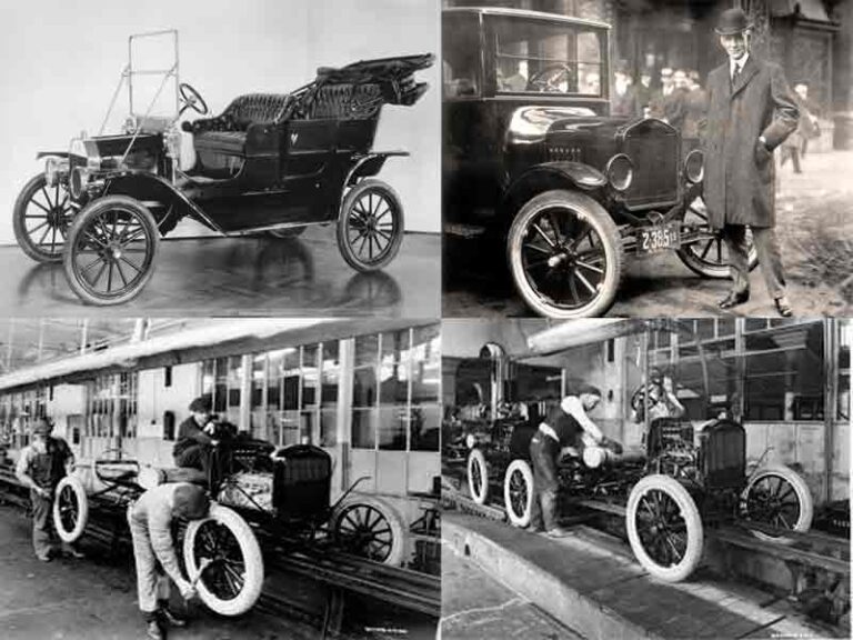 107 Tahun Lalu, Ford Mulai Rakit Mobil Model T Secara Massal dengan Moving Assembly Line