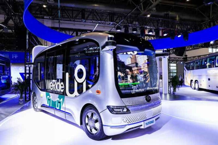 Yutong dan WeRide Kembangkan Bus Tanpa Pengemudi