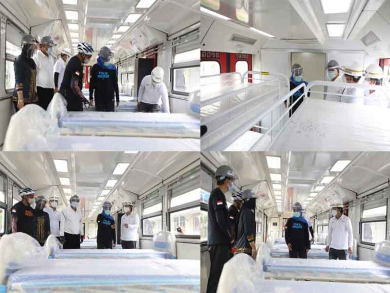 Pemprov Jawa Timur Minta PT INKA Ubah Gerbong Kereta Jadi Bangsal Perawatan Covid-19