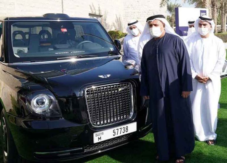Dubai Mulai Uji Coba “Black Cab” Listrik Khas London di Bandara