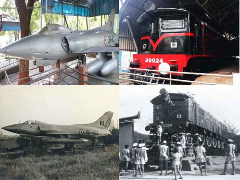 Nehru Science Center Restorasi Lokomotif Uap dan Jet Tempur dari Masa Lalu
