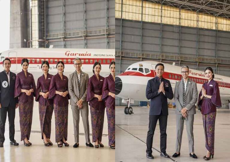 HUT Garuda Indonesia Ke-72, Didiet Maulana Rancang Seragam Awak Kabin Gunakan Kain Tenun