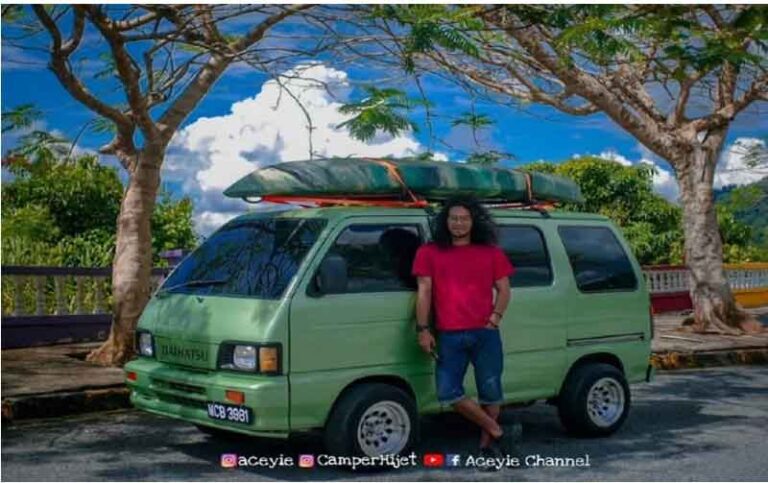 Habiskan Rp10 Juta, Pria Asal Malaysia Ubah Daihatsu Hijet S85 Jadi Campervan