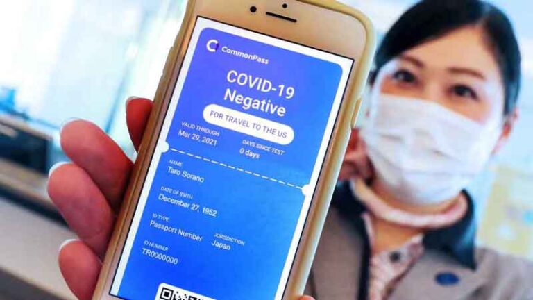 ANA Uji Coba Aplikasi “CommonPass” Pertama Kali Pada Dua Orang Penumpang