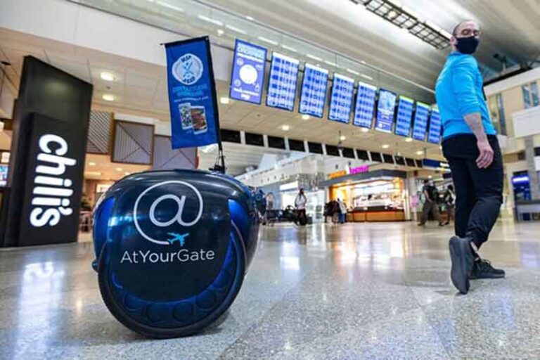 Bandara Minneapolis Hadirkan “Gita,” Robot Pengantar Makanan ke Pelancong