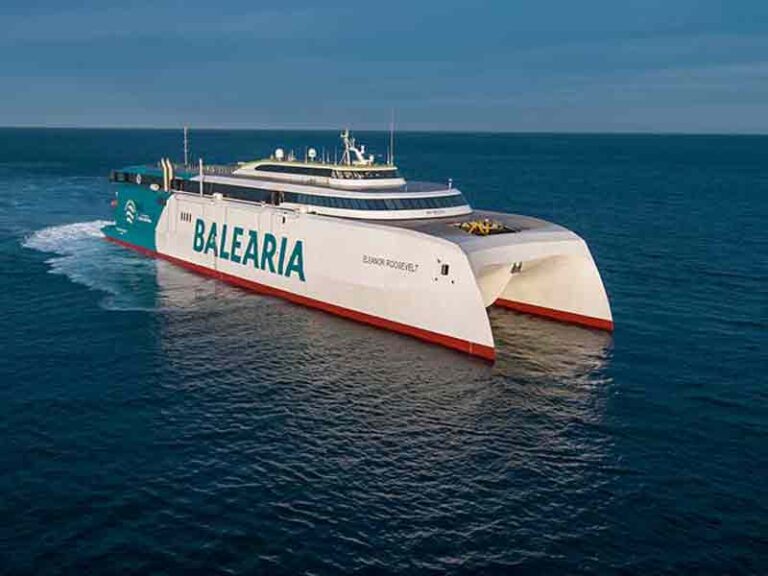 Eleanor Roosevelt, Kapal Ferry Express Pertama di Dunia Pakai Mesin Berbahan Bakar LNG