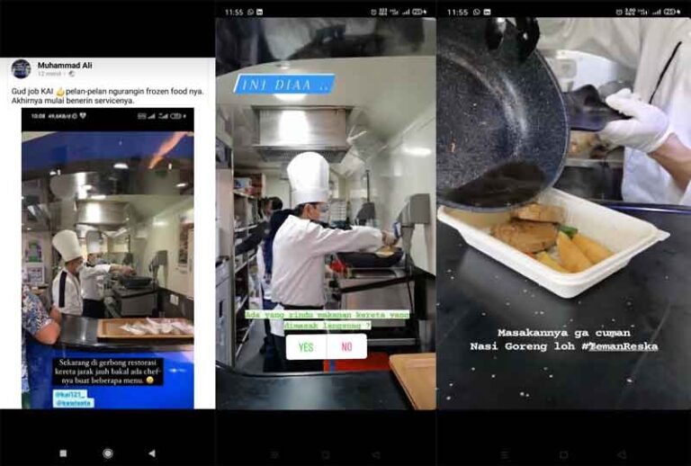 Pahami Kerinduan Penumpang, KAI Hadirkan “Live Cooking” di KA Argo Bromo Anggrek