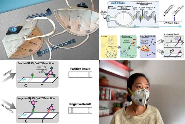 Canggih, Masker ini Bisa Deteksi Virus Corona Saat Pengguna Memakainya dalam Waktu 90 Menit