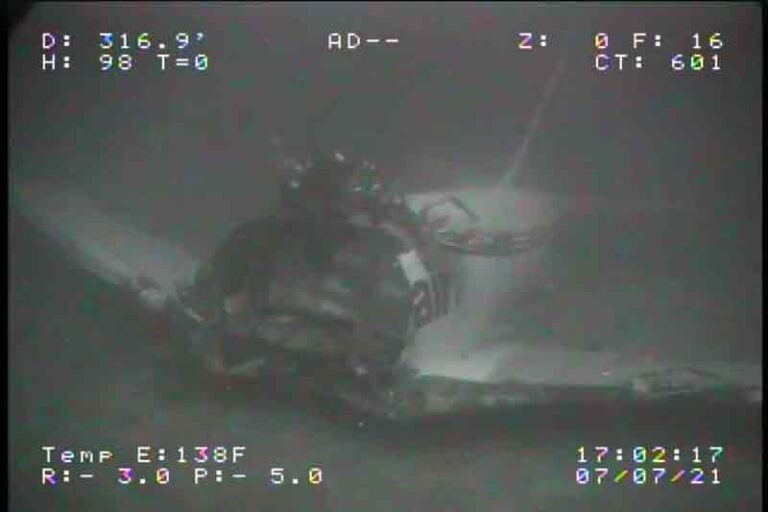 NTSB Rilis Foto-foto Pesawat Kargo Boeing 737 Transair yang Jatuh di Laut Hawaii