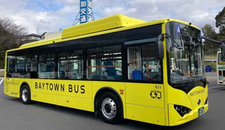 BYD Perluas Jaringan Pelayanan Bus Listrik di Jepang