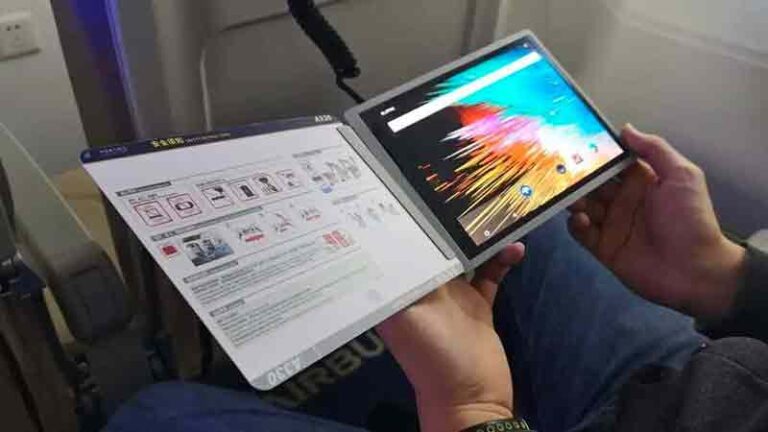Airbus Bakal Gantikan Majalah Skymall dengan Majalah OLED Digital, Seperti Apa?