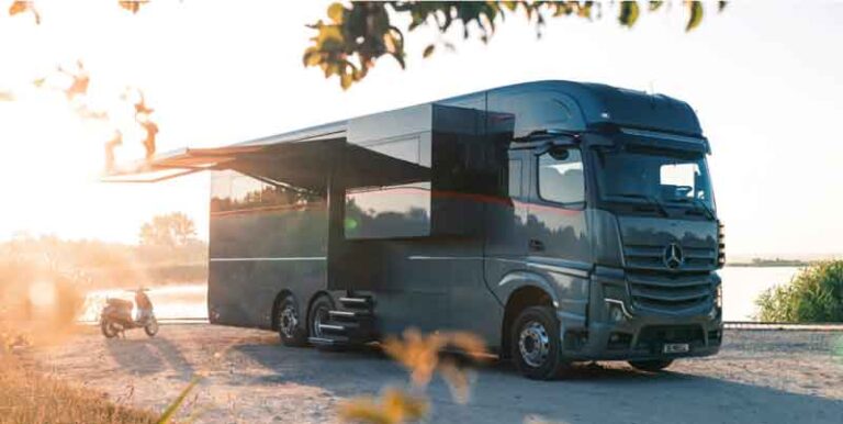 Dembell Motorhome, Desain ‘Kapal Pesiar’ dengan Sasis Mercedes Tiga Gandar