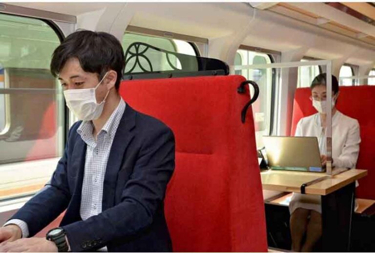 Melepas Lelah, Para Pekerja Bisa Nikmati Shinkansen Sambil Merendam Kaki