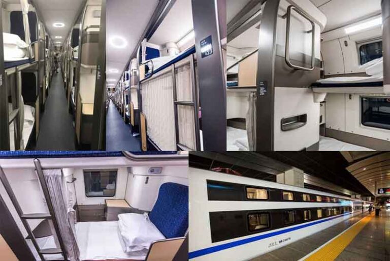 Shanghai Railways Punya Kereta Berkecepatan Tinggi dengan Tempat Tidur