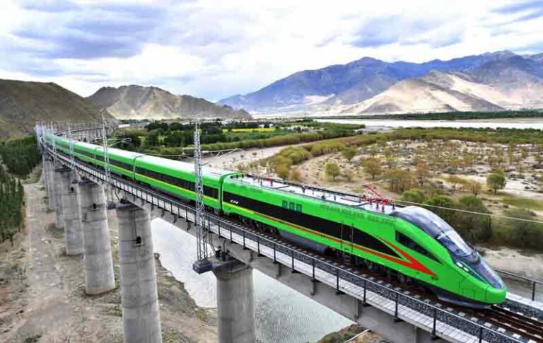 Kereta Berkecepatan Tinggi Jadi Sejarah Baru Tibet