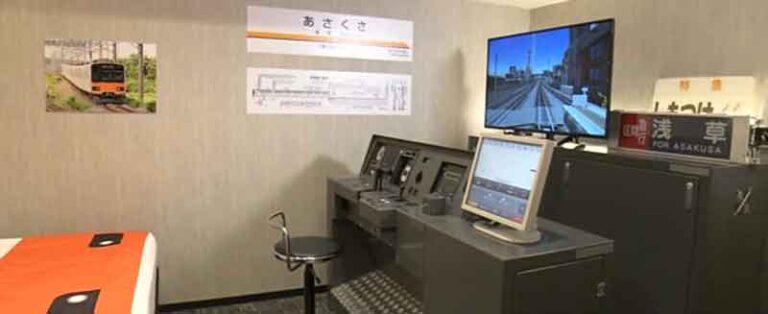 Unik, Hotel di Tokyo Tawarkan Kamar Hotel Lengkap dengan Simulator Kereta Api