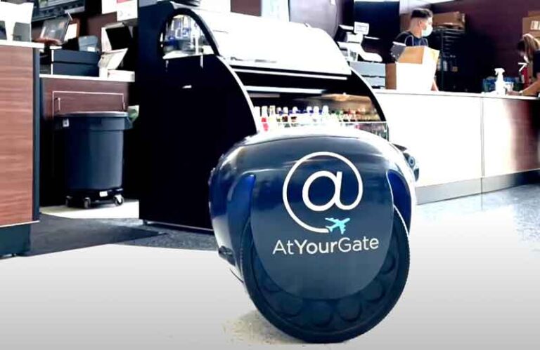 Ada “Gita” di Bandara Seattle-Tacoma, Robot Pintar Pengantar Makanan di Terminal Keberangkatan