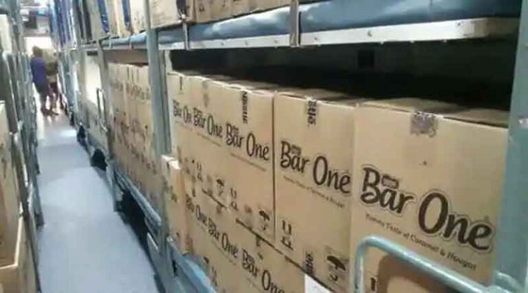 Gerbong dengan Pendingin Udara Digunakan untuk Angkut Cokelat