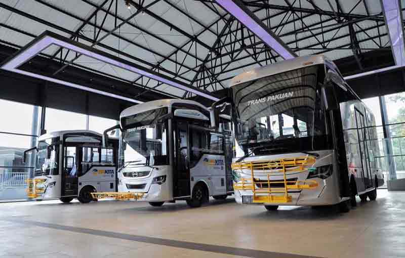 Gantikan Angkot, Pemkot Bogor Mulai Operasikan Bus Kita Trans Pakuan ...