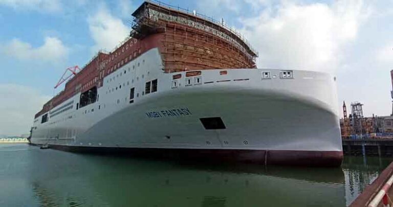 Cina Luncurkan Kapal Ferry Pesiar Terbesar dan Hemat Energi untuk Italia
