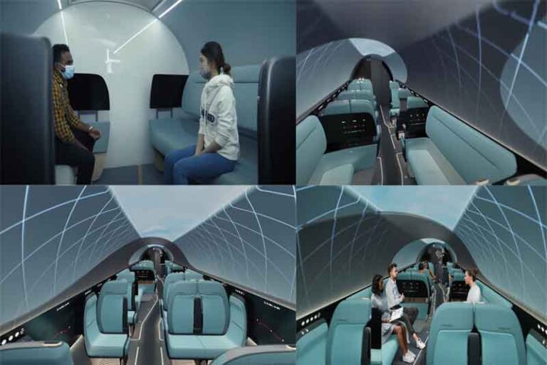 HyperloopTT Luncurkan ‘Pengalaman’ Kabin Penumpang