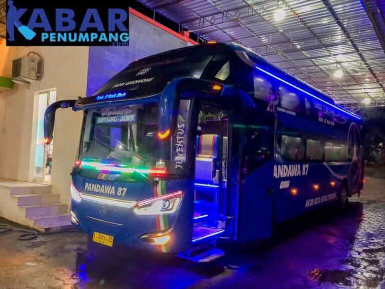 Jajal Bus Mewah PO Pandawa 87 – Suites Class dengan Rute Terpanjang di Indonesia