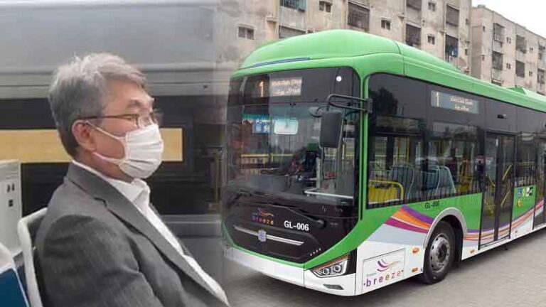 Konsul Jenderal Jepang Resmikan Green Line di Karachi