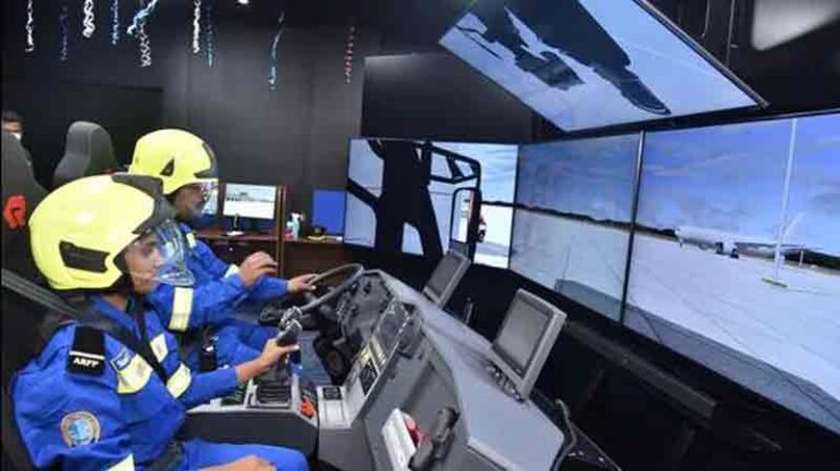 Pertama di Asia Selatan, Bandara Bengaluru Hadirkan Simulator Pemadam Kebakaran