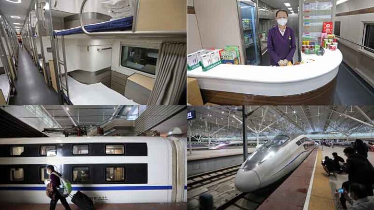 Sleeper Train yang Dijuluki “Hotel Bergerak” Mulai Beroperasi di Shenzhen