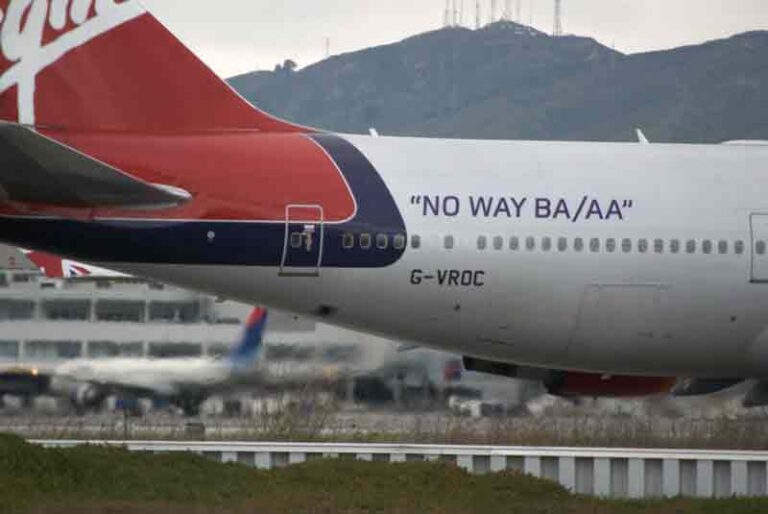 Ketika Bos Virgin Atlantic Sir Rirchard Branson ‘Ngamuk’ dan Gaungkan Kampanye “No Way BA/AA”