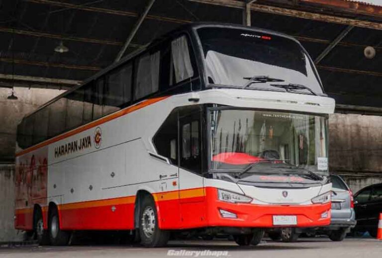 PO Harapan Jaya Jadi yang Pertama Gunakan Kamera Sebagai Spion Bus