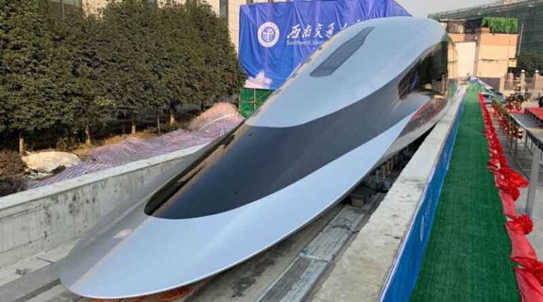 Kembali Hadirkan Prototipe Maglev Baru, Cina Berharap Melaju dengan Kecepatan tertinggi Lebih dari 620 KPJ