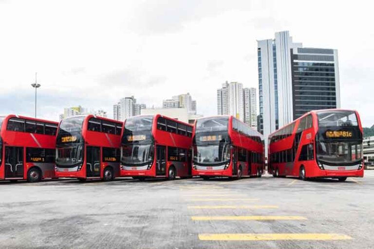 Bus Listrik Dek Ganda Hadir di Hong Kong